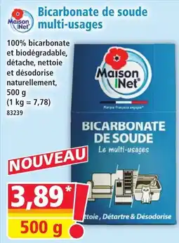 Norma Maison Net Bicarbonate de soude offre