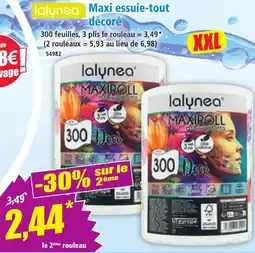 Norma lalynea Maxi essuie-tout décoré offre