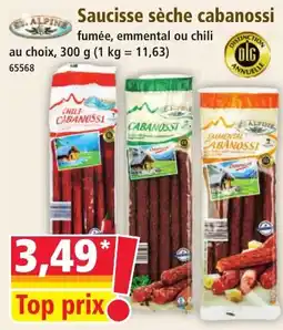 Norma Cabanossi Saucisse sèche cabanossi offre