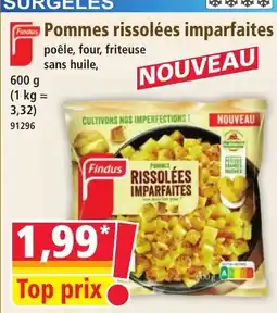 Norma Findus Pommes rissolées imparfaites offre