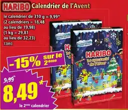 Norma HARIBO Calendrier de l'Avent offre