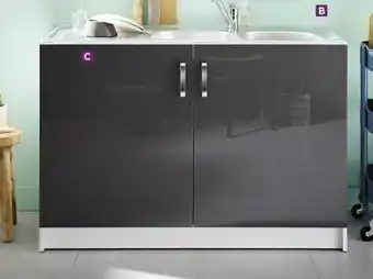 Bricomarché Meuble sous évier 120 cm offre
