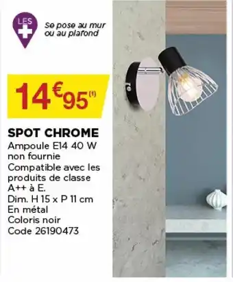Spot chrome