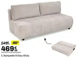 BUT Alicia Banquette-lit tissu offre
