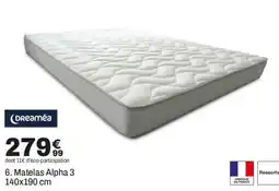 BUT Dreaméa Matelas Alpha 3 offre