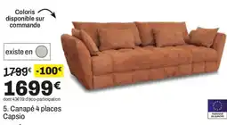 BUT Capsio Canapé 4 places offre
