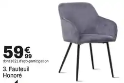 BUT Fauteuil Honoré offre