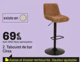 BUT Cirea Tabouret de bar offre
