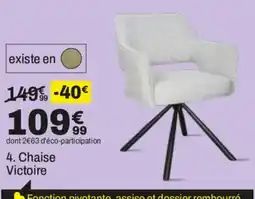 BUT Victoire Chaise offre