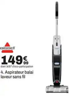 BUT Bissell Aspirateur balai laveur sans fil offre