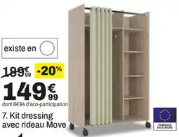 BUT Move Kit dressing avec rideau offre
