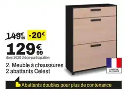 BUT Celest Meuble à chaussures offre