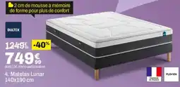 BUT BULTEX Matelas Lunar offre
