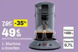 BUT Machine à dosettes offre