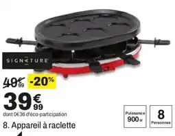 BUT SIGNATURE Appareil à raclette offre