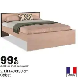 BUT Celest Lit 140x190 cm offre