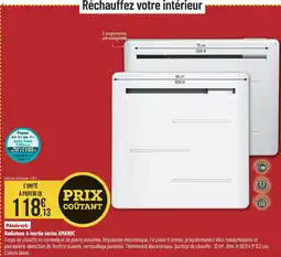 Bricorama Noirot Radiateur à inertie sèche AMAROC offre