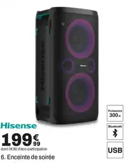 BUT Hisense Enceinte de soirée offre