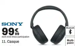 BUT SONY Casque offre