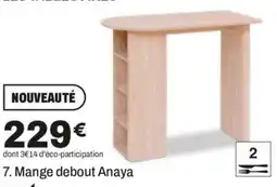 BUT Anaya Mange debout offre