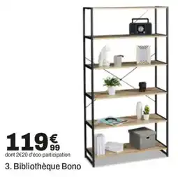 BUT Bono Bibliothèque offre