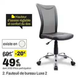 BUT Fauteuil de bureau Luxe 2 offre