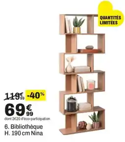BUT Nina Bibliothèque offre