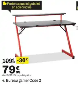 BUT Bureau gamer Code 2 offre