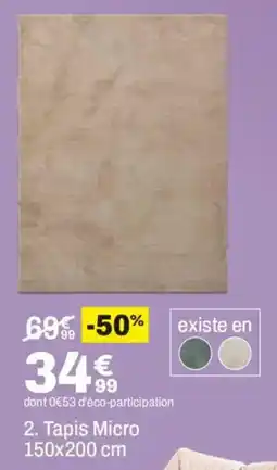 BUT Tapis Micro offre