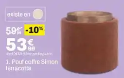 BUT Simon Pouf coffre offre