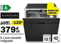 BUT SIGNATURE Lave-vaisselle intégrable offre
