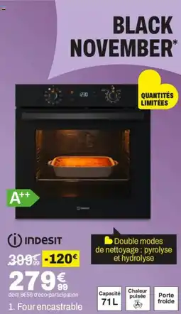 BUT INDESIT Four encastrable offre