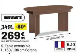 BUT Serena Table extensible offre