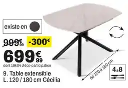 BUT Cécilia Table extensible offre