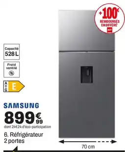 BUT Samsung réfrigérateur 2 portes offre