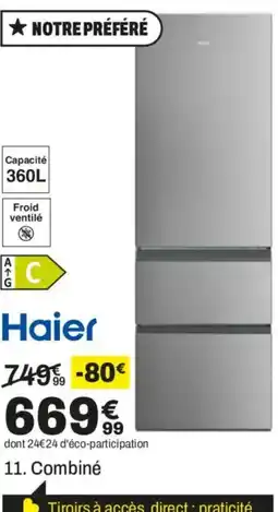 BUT Haier Combina offre