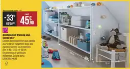 Bricorama MÖBEL Aménagement dressing sous comble LÉO* offre