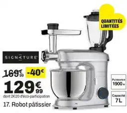 BUT SIGNATURE Robot pâtissier offre