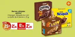 Coccinelle Supermarché Nestlé Barres céréales offre