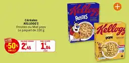 Coccinelle Supermarché Kellogg's Frosties ou Miel pops offre