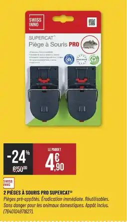 Bricorama SWISS INNO Piège à Souris PRO offre