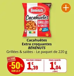 Coccinelle Supermarché BÉNÉNUTS Cacahuètes offre