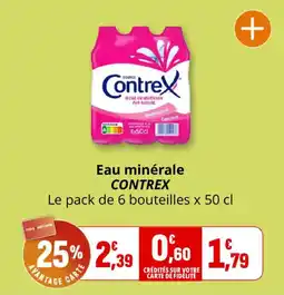 Coccinelle Supermarché Contrex Eau minérale offre
