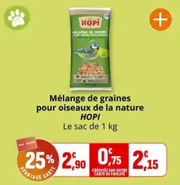 Coccinelle Supermarché HOPI Mélange de graines pour oiseaux de la nature offre