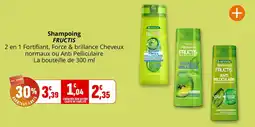 Coccinelle Supermarché GARNIER Shampoing FRUCTIS offre