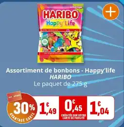 Coccinelle Supermarché HARIBO Assortiment de bonbons offre