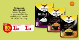 Coccinelle Supermarché TAUREAU AILÉ Riz basmati offre