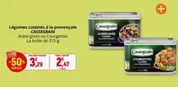 Coccinelle Supermarché Cassegrain Légumes cuisinés à la provençale offre