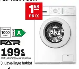 BUT FAR Lave-linge hublot offre