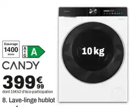 BUT CANDY Lave-linge hublot offre